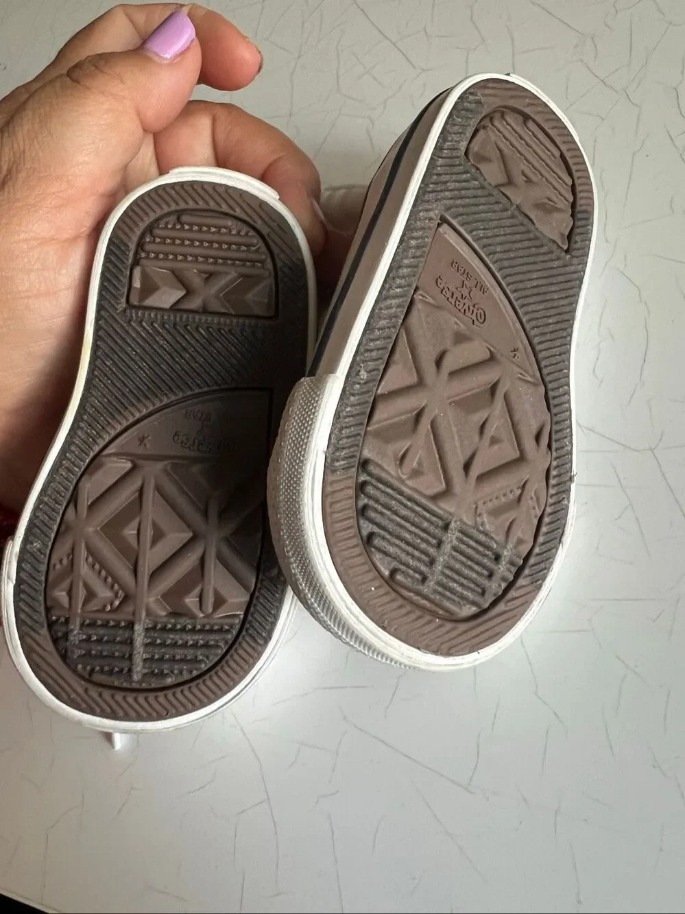 Converse Chuck Taylor All Star High Top Infant Sneakers classic ankle patch